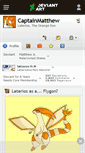 Mobile Screenshot of captainmatthew.deviantart.com
