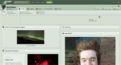 Desktop Screenshot of dezoblack.deviantart.com
