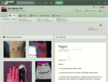 Tablet Screenshot of no-name-girl.deviantart.com
