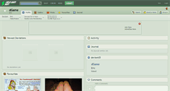 Desktop Screenshot of dgame.deviantart.com