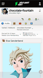 Mobile Screenshot of chocolate-fountain.deviantart.com