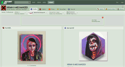 Desktop Screenshot of kiran-x-mechanized.deviantart.com