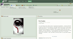 Desktop Screenshot of johanalee.deviantart.com