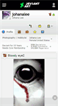 Mobile Screenshot of johanalee.deviantart.com