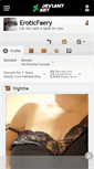 Mobile Screenshot of eroticfaery.deviantart.com
