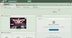 Desktop Screenshot of megster02.deviantart.com