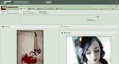 Desktop Screenshot of frozensky86.deviantart.com