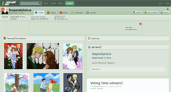 Desktop Screenshot of desperatlyinlove.deviantart.com