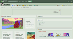 Desktop Screenshot of generalzoi.deviantart.com
