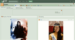 Desktop Screenshot of enzero.deviantart.com