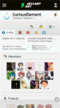 Mobile Screenshot of curiouselement.deviantart.com