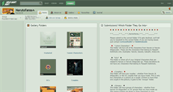 Desktop Screenshot of narutofanss.deviantart.com