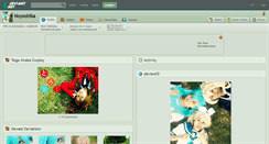 Desktop Screenshot of noyoshika.deviantart.com