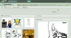 Desktop Screenshot of fuusen-gamu.deviantart.com