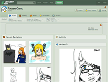 Tablet Screenshot of fuusen-gamu.deviantart.com