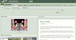 Desktop Screenshot of crimsonspell.deviantart.com