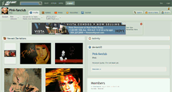 Desktop Screenshot of pink-fanclub.deviantart.com