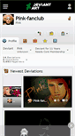 Mobile Screenshot of pink-fanclub.deviantart.com