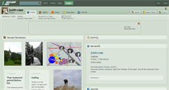Desktop Screenshot of justin-case.deviantart.com