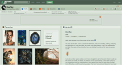 Desktop Screenshot of deetay.deviantart.com