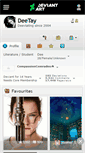 Mobile Screenshot of deetay.deviantart.com