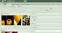 Desktop Screenshot of omem.deviantart.com
