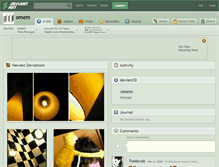 Tablet Screenshot of omem.deviantart.com