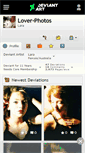 Mobile Screenshot of lover-photos.deviantart.com