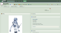 Desktop Screenshot of eve-lavine.deviantart.com