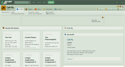 Desktop Screenshot of cait-ry.deviantart.com