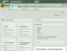 Tablet Screenshot of cait-ry.deviantart.com