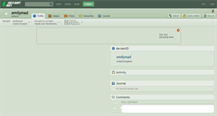 Desktop Screenshot of emilymad.deviantart.com