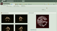 Desktop Screenshot of desertdreamer.deviantart.com