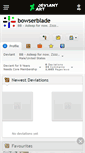Mobile Screenshot of bowserblade.deviantart.com