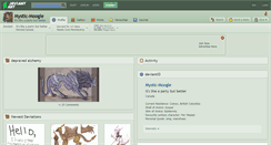 Desktop Screenshot of mystic-moogle.deviantart.com