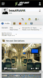 Mobile Screenshot of beautifulshit.deviantart.com
