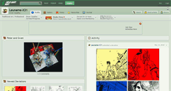 Desktop Screenshot of leuname-x31.deviantart.com