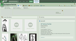 Desktop Screenshot of dp-technus-fanclub.deviantart.com