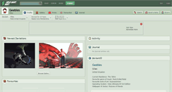 Desktop Screenshot of geebles.deviantart.com