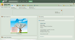 Desktop Screenshot of chris11art.deviantart.com