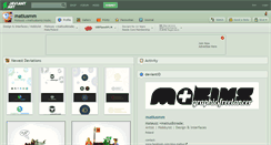 Desktop Screenshot of matiusmm.deviantart.com