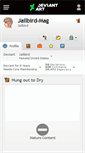 Mobile Screenshot of jailbird-mag.deviantart.com