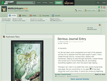 Tablet Screenshot of misticunicorn.deviantart.com