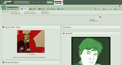 Desktop Screenshot of chadcarlson.deviantart.com