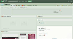 Desktop Screenshot of floraluna.deviantart.com