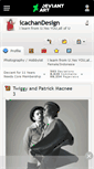 Mobile Screenshot of icachandesign.deviantart.com