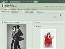 Tablet Screenshot of icachandesign.deviantart.com