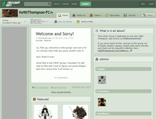 Tablet Screenshot of keiththompson-fc.deviantart.com