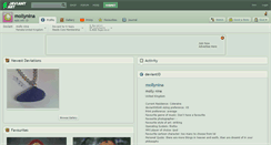Desktop Screenshot of mollynina.deviantart.com