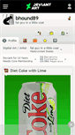 Mobile Screenshot of bhound89.deviantart.com